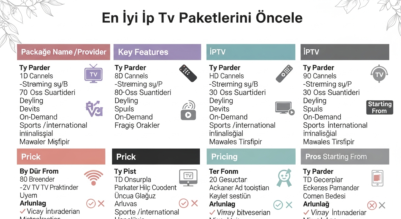 En İyi Ip Tv Paketlerini İncele